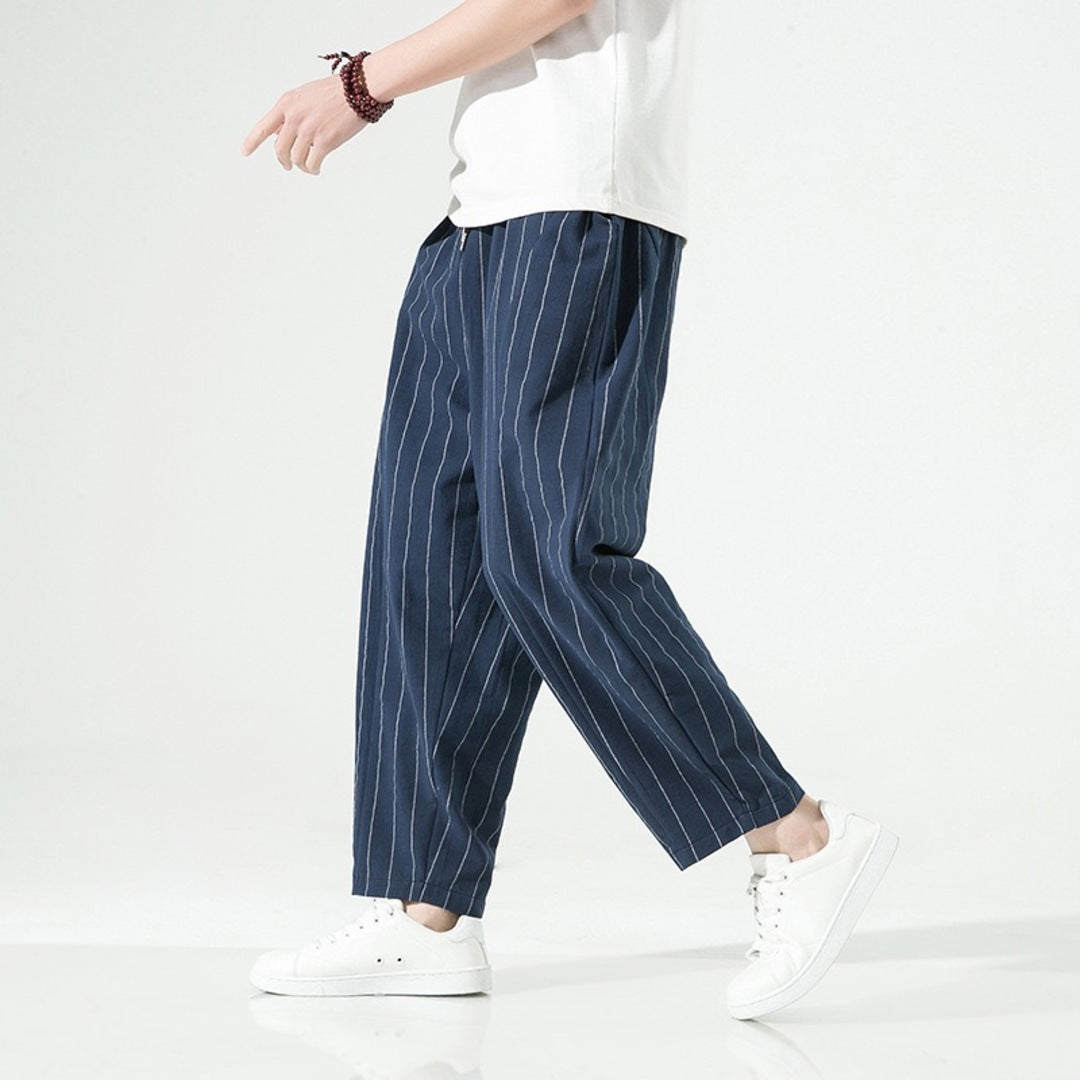 Vida Randiga Byxor med Knytband