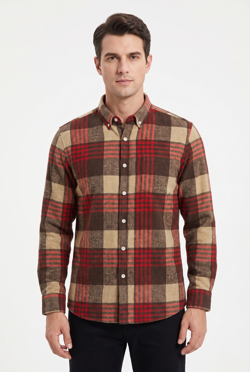 Fletcher Brushed Flannel Shirt