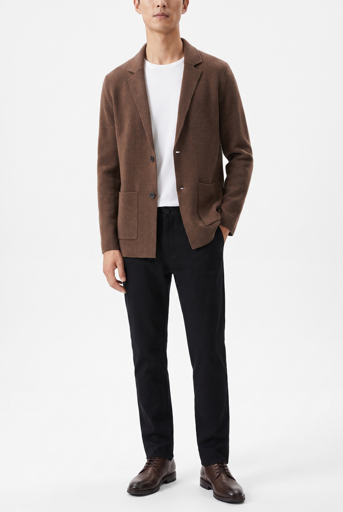 Pemberton Ribbed Cashmere Cardigan