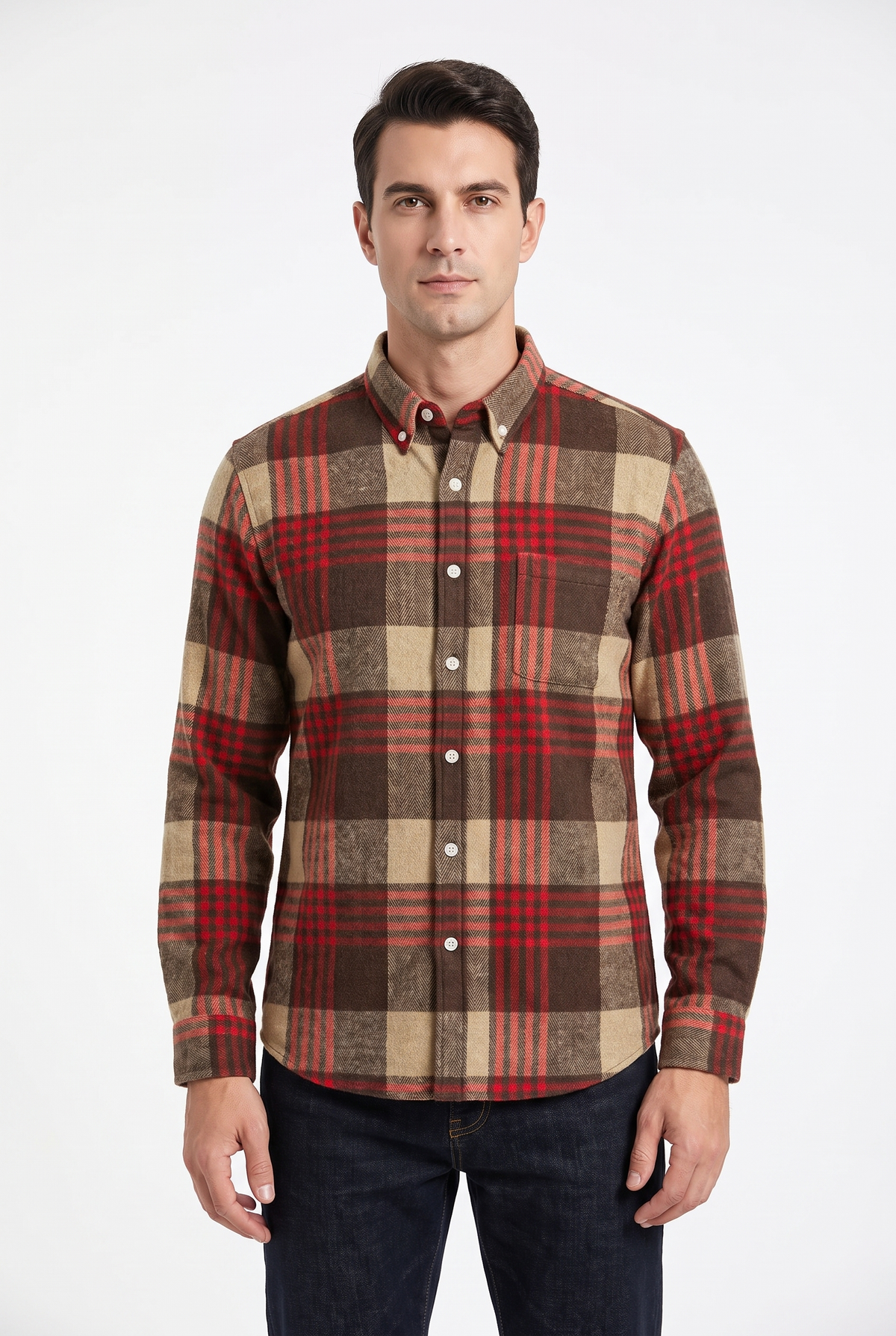 Fletcher Brushed Flannel Shirt