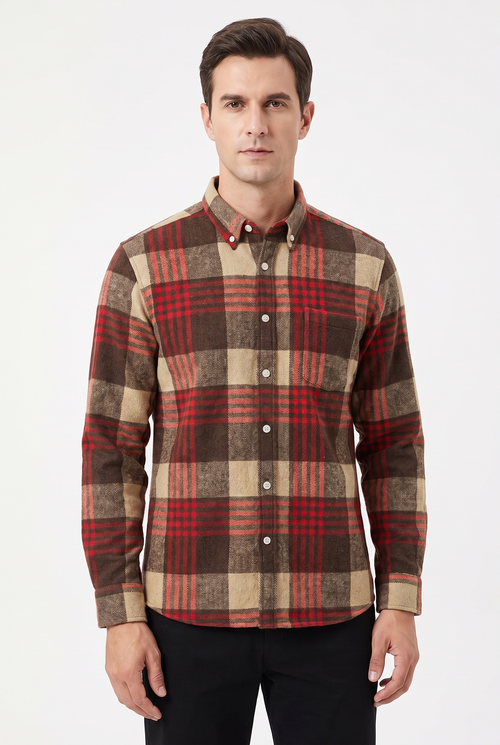 Fletcher Brushed Flannel Shirt