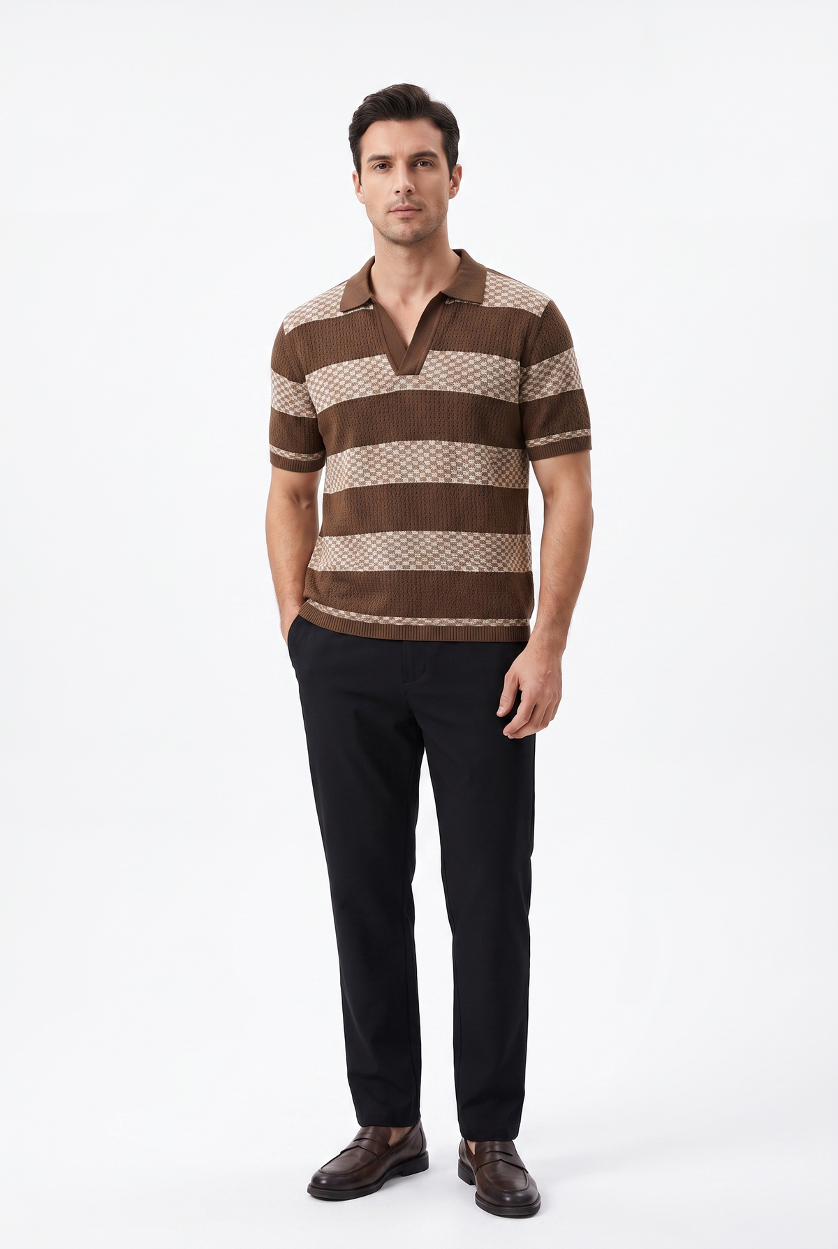 Sutton Knitted Polo