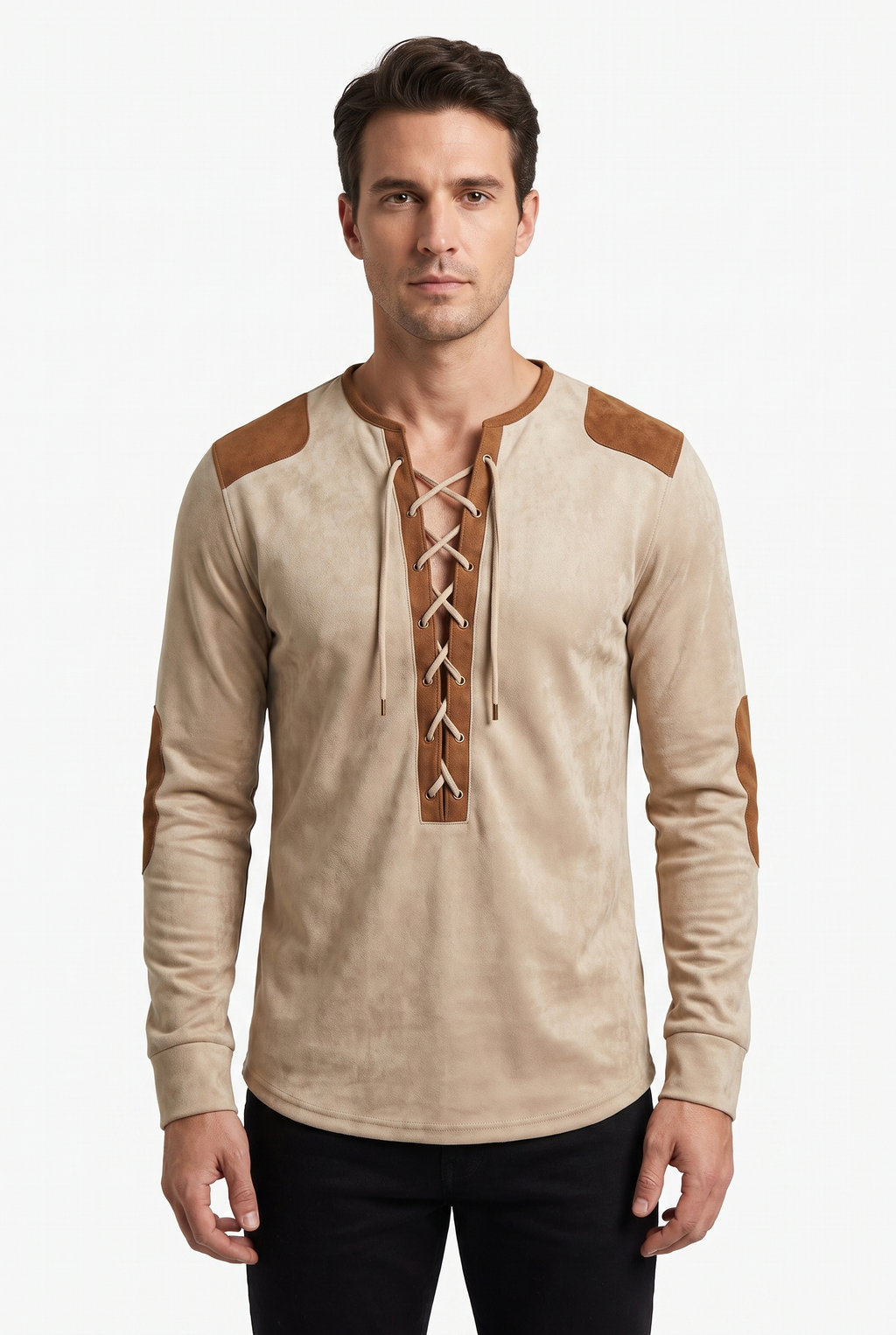 Hutton Textured Henley Shirt