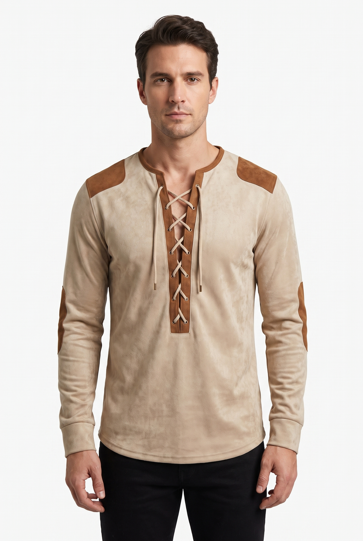 Hutton Textured Henley Shirt