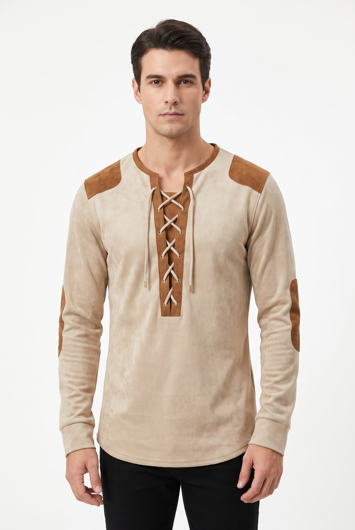 Hutton Textured Henley Shirt