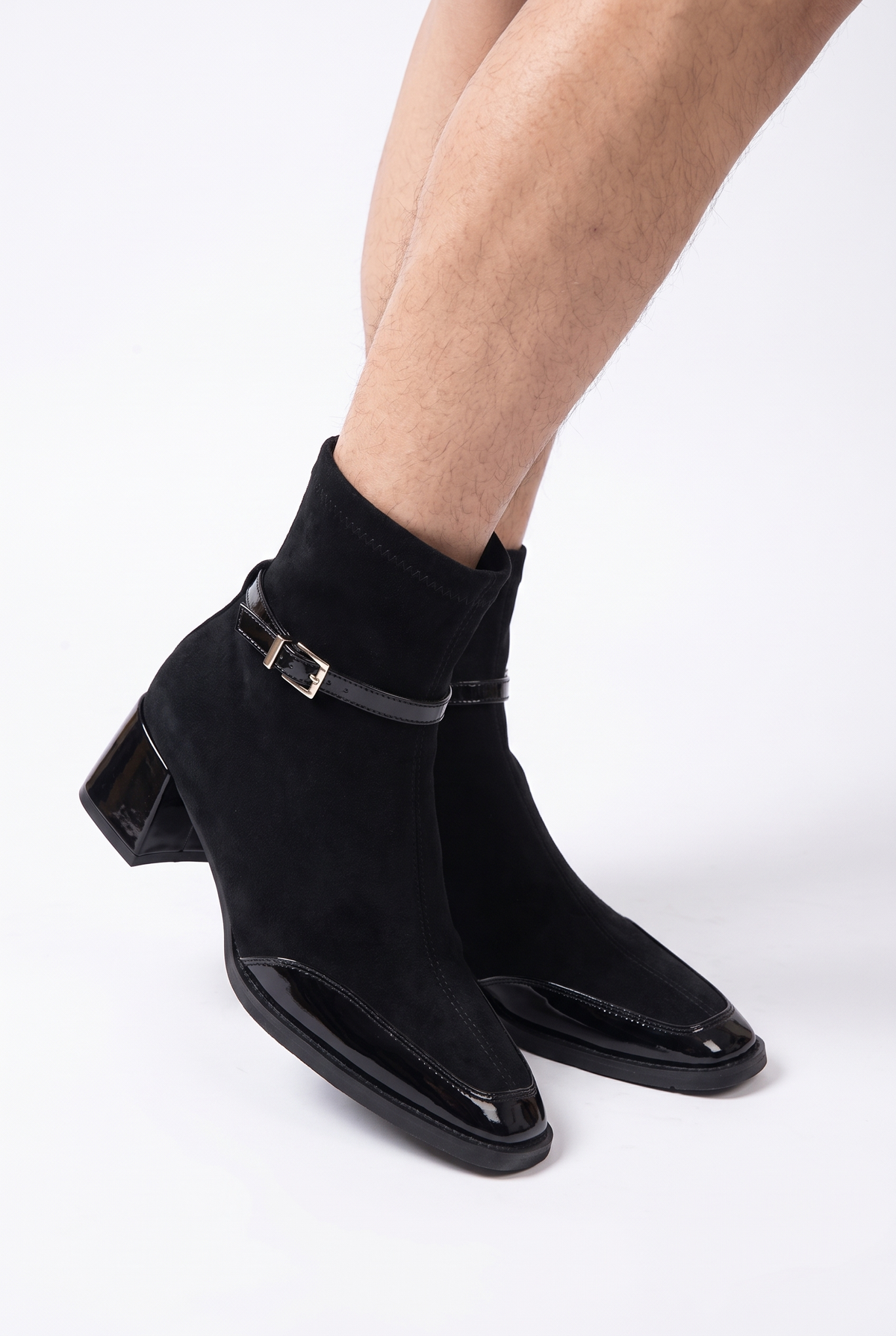 Bancroft Handcrafted Leather Boots - Midnatt