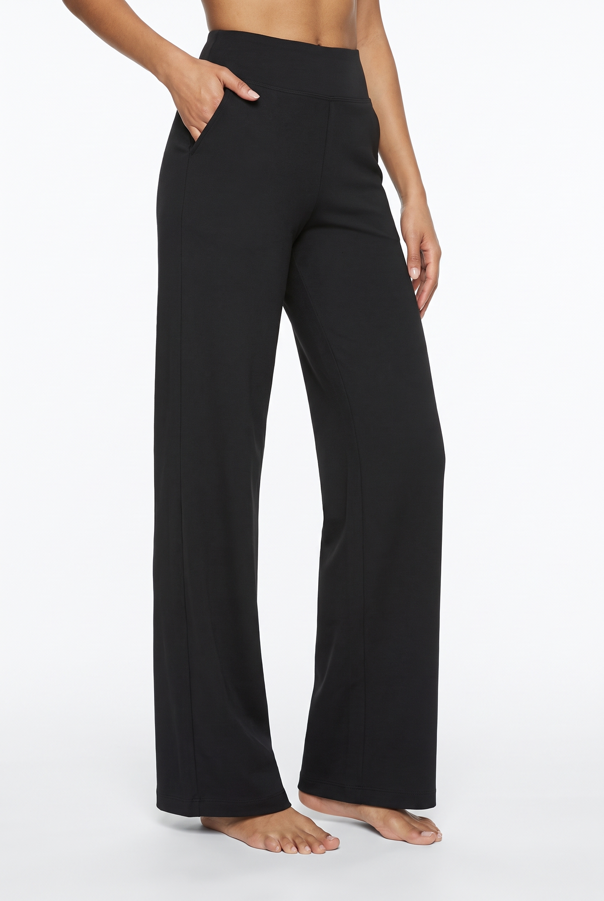 Vivienne Stretch Comfort Trousers - Svart