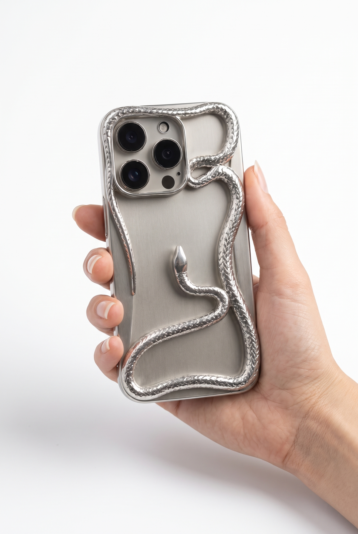 Ivan Fang iPhone Case - Silver